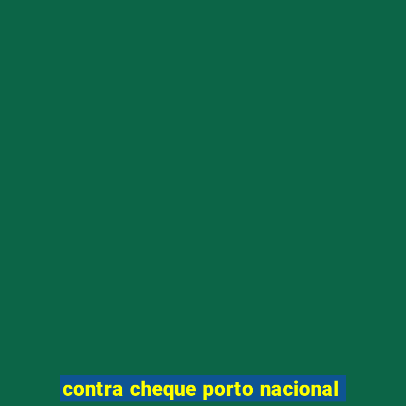 contra cheque porto nacional